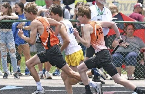 Minster wins boy’s state track and field championship.